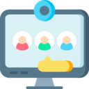 user,speech bubble,communications,online,communication,group,video,video call,discussion,meeting,video conference